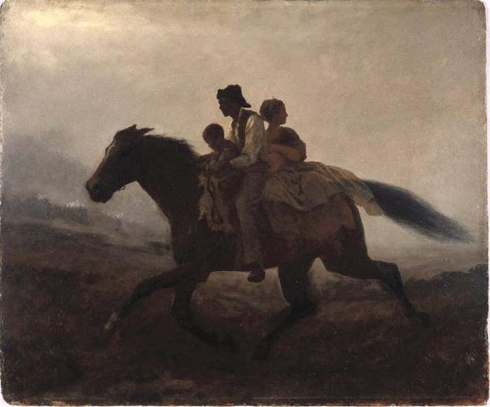 Eastman Johnson A Ride for Liberty -- The Fugitive Slaves